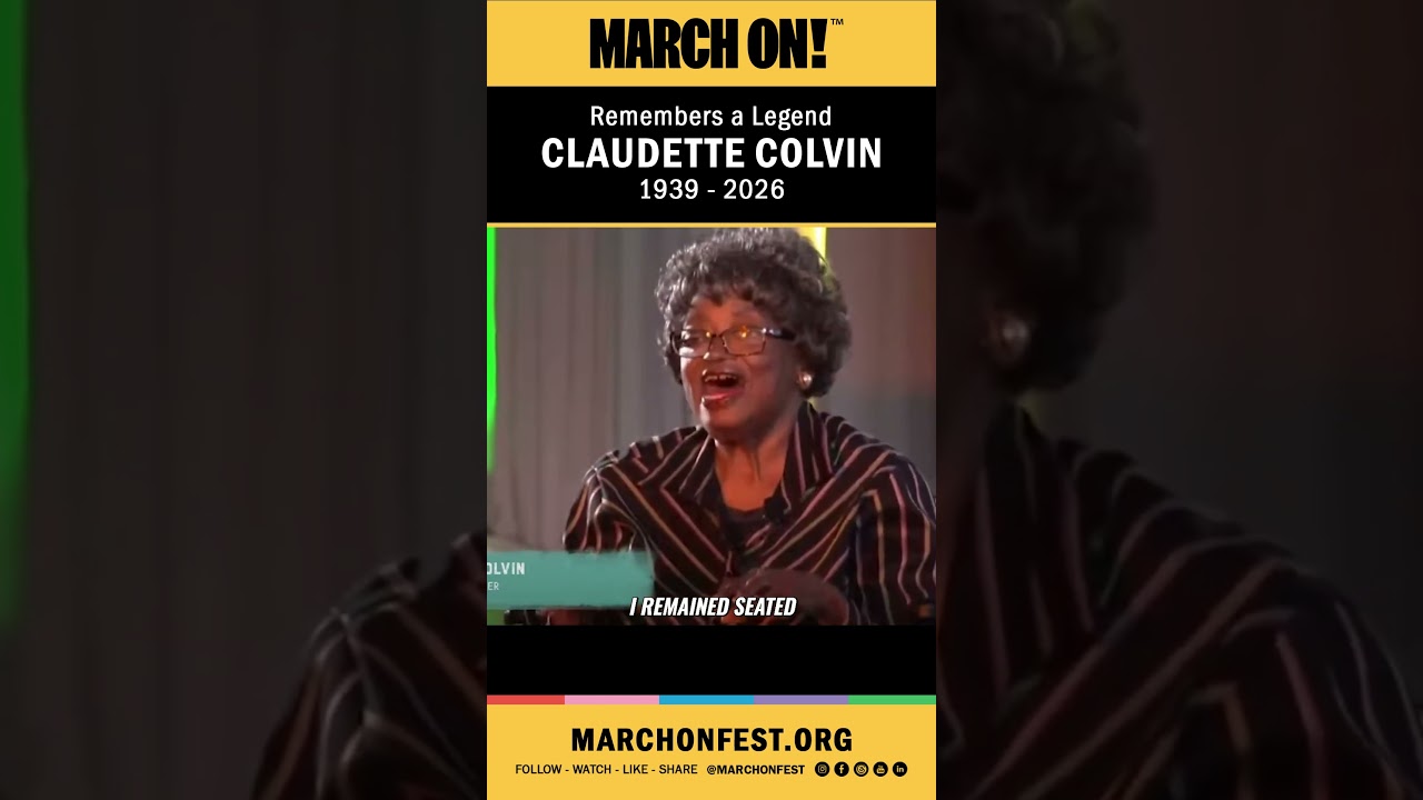 March On! honors the life and legacy of Ms. Claudette Colvin