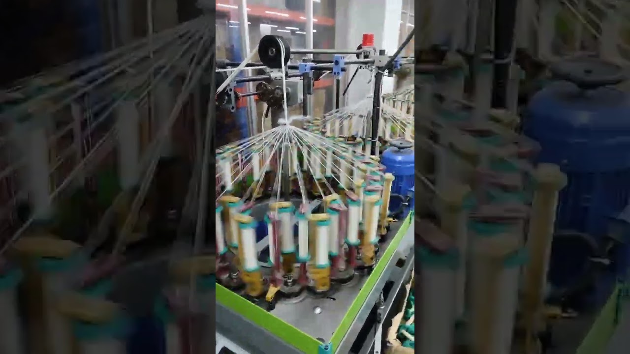 24 Spindle High Speed Braiding Machine.