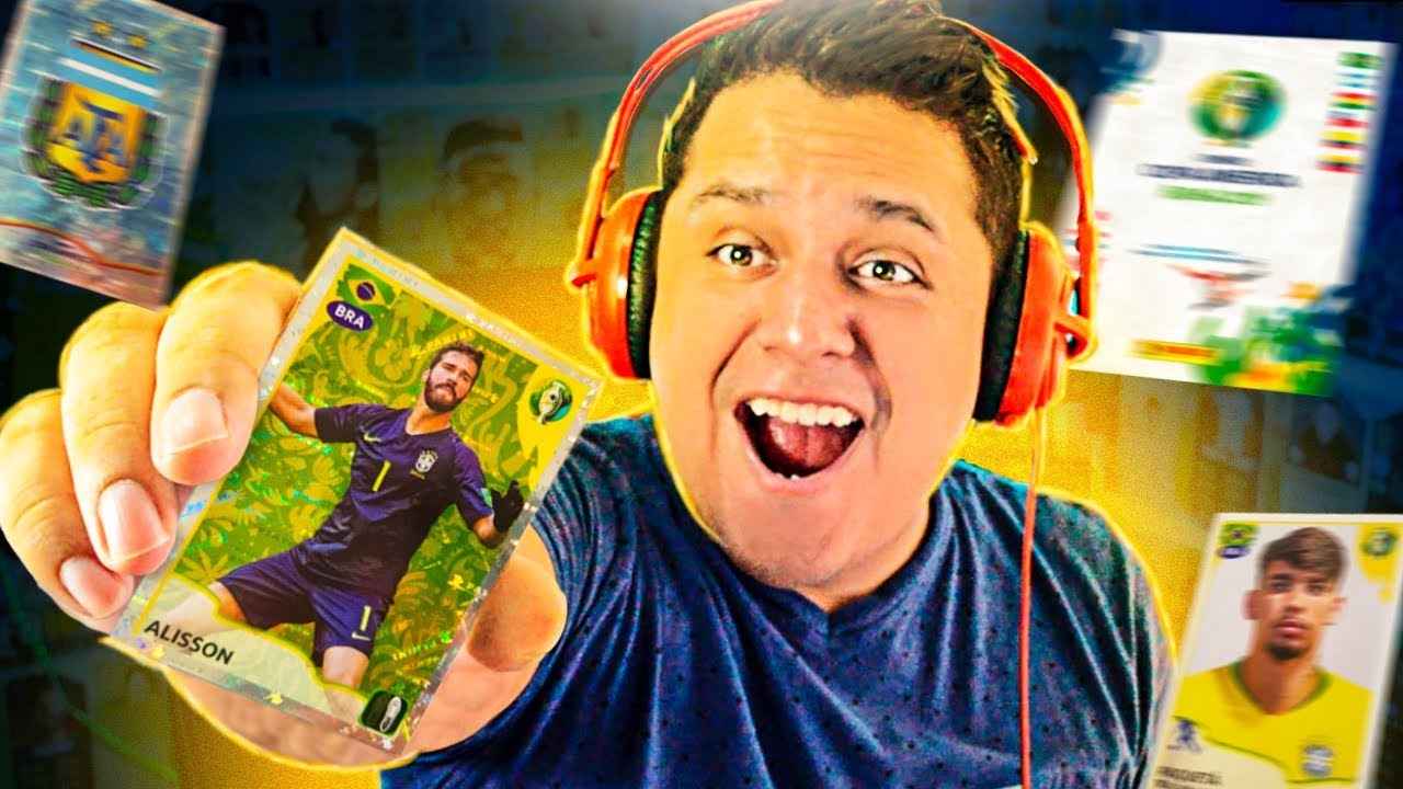 MITEI! VÁRIAS FIGURINHAS BRILHANTES!! Álbum DE FIGURINHAS Da Copa América 2019