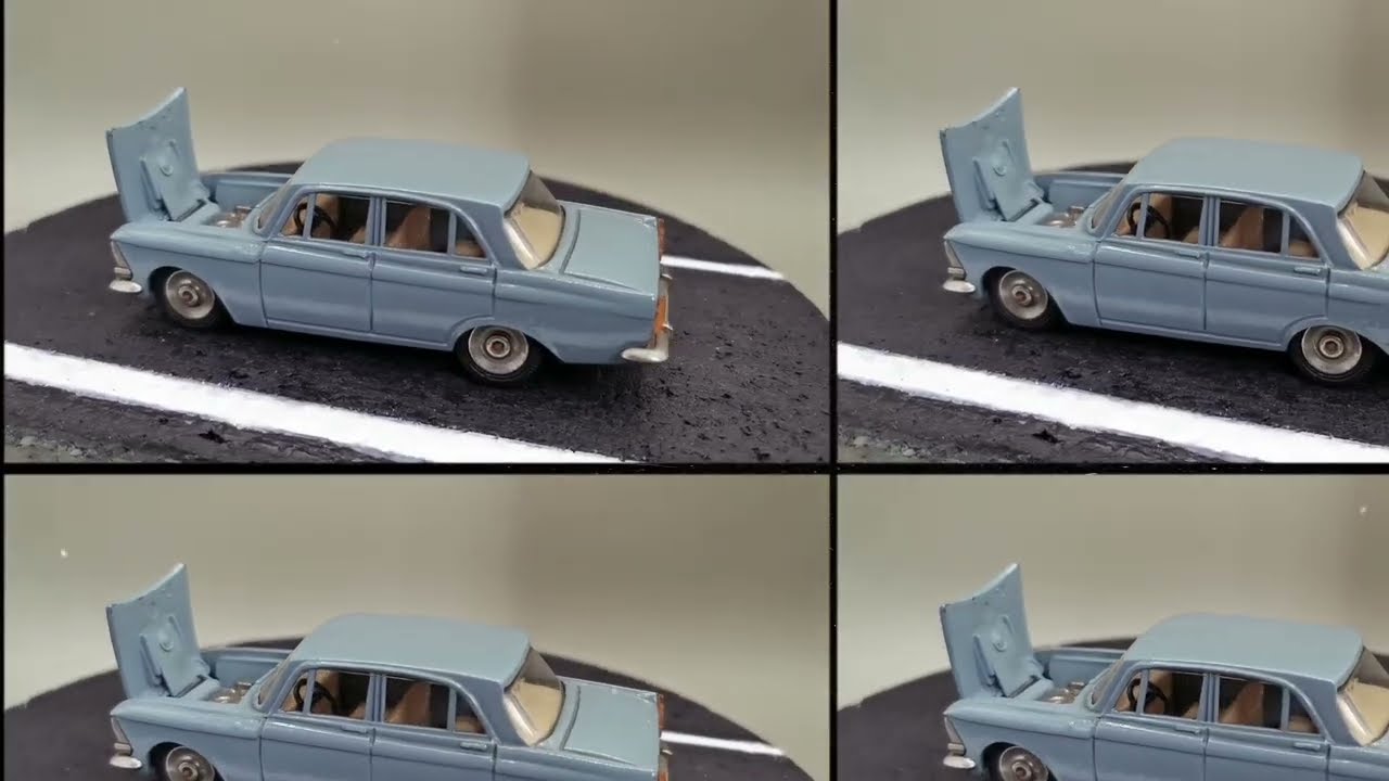 Moskvitch 412 1/43 71 A1, USSR / CCCP. Sammlermodell hergestellt in Russland, Novoexport.