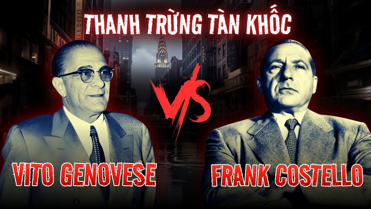 VITO GENOVESE – Cuộc THANH TRỪNG ĐẪM MÁU và CÁI CHẾT của 