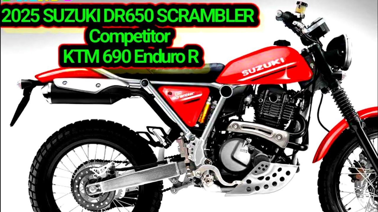 2025 SUZUKI DR650 SCRAMBLER | The Ultimate machine, A Fusion of Classic Design and Modern Adventure