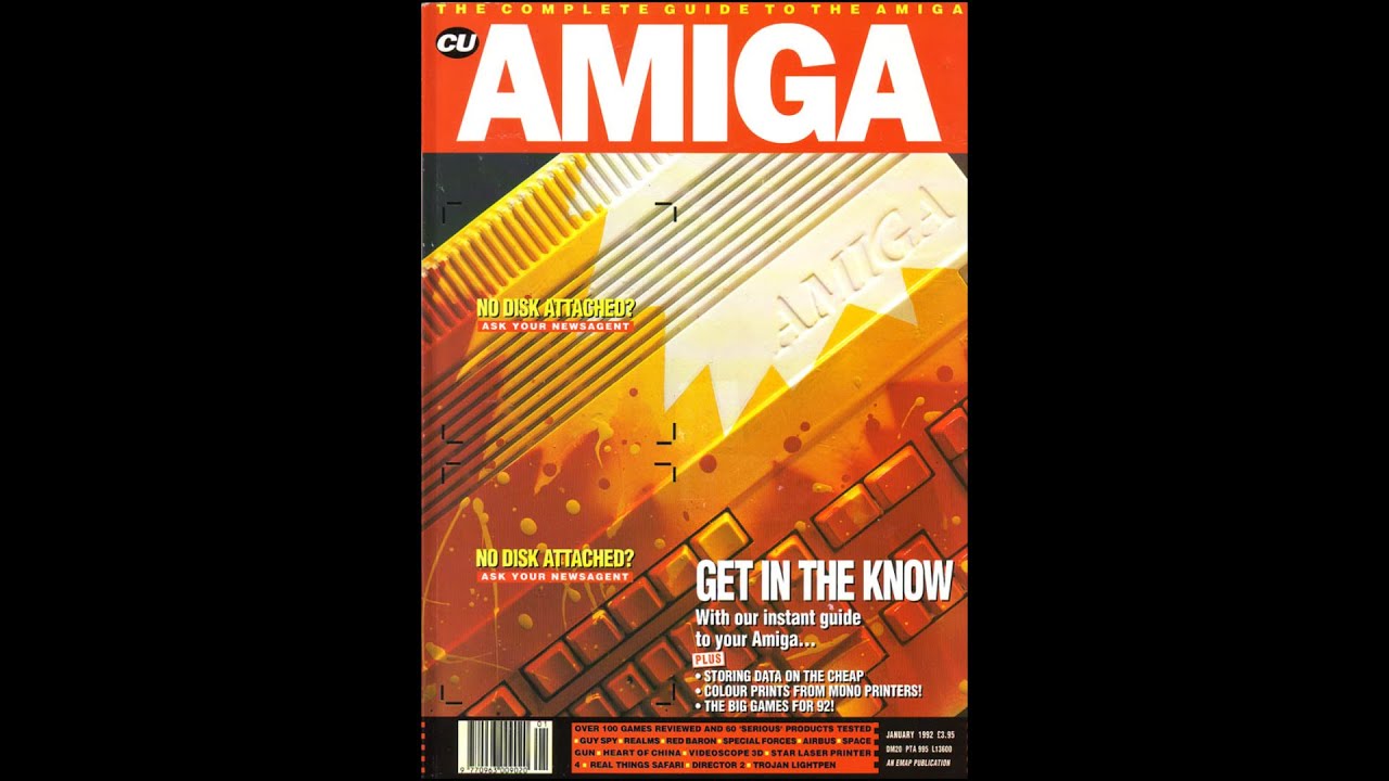 Tune Of The Month - the-dark-ii - CU Amiga January 1992