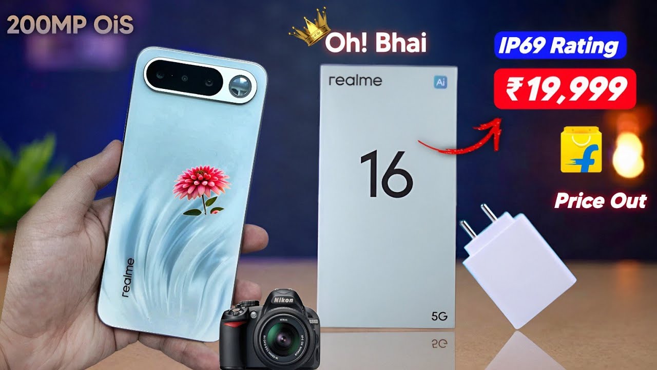 Realme 16 5G Unboxing & Review | Realme 16 5G Launch Date in India & Price | Realme 16 Pro Camera