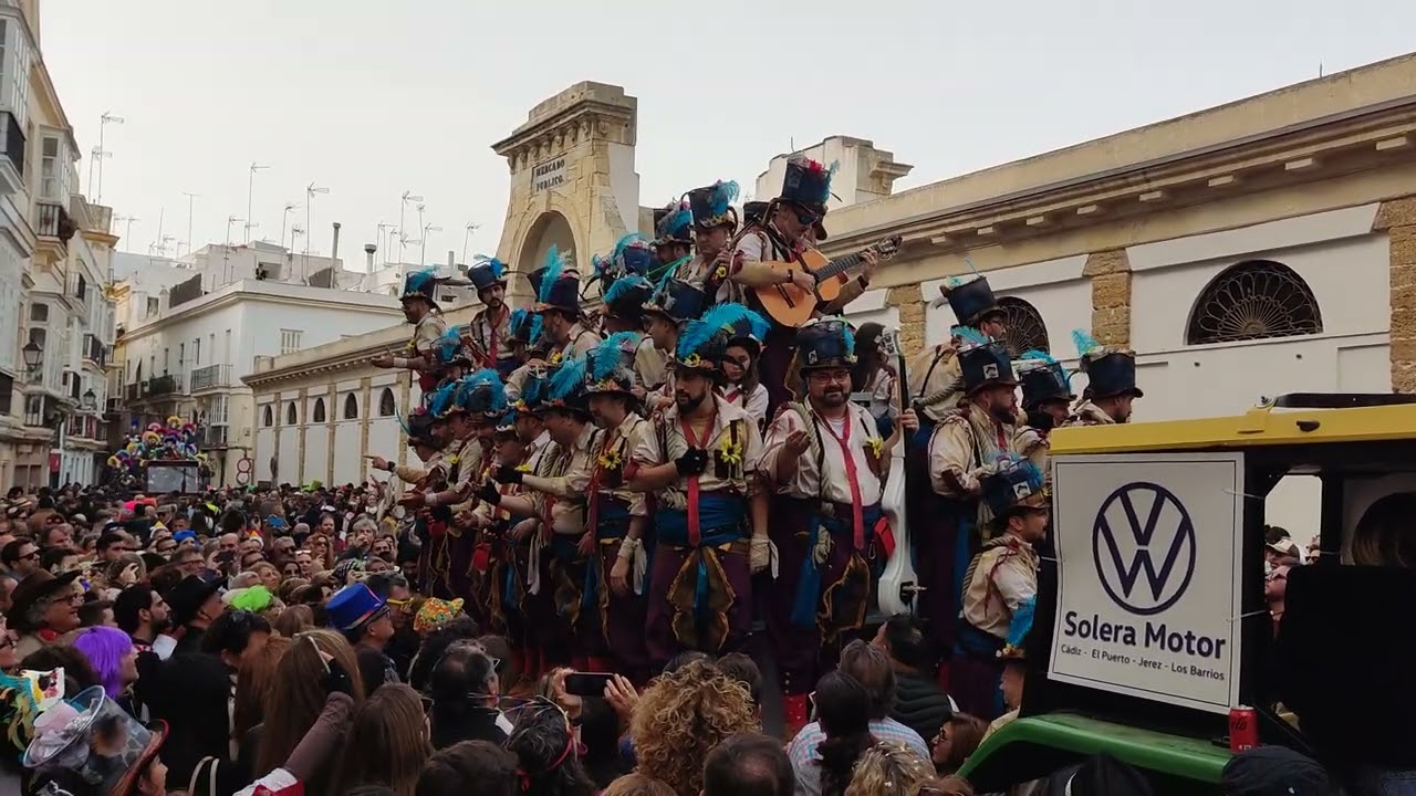 Coro Los Martínez - Tango - Carrusel de coros en el Mercado - Domingo de Carnaval 2023