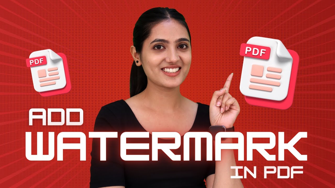 How to Add Watermark in PDF | Insert Watermarks in PDFs