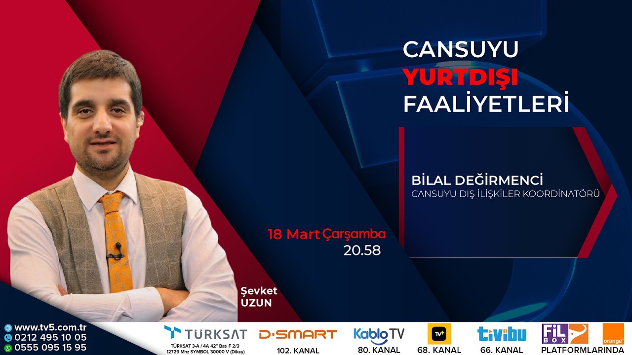🔴#YENİ | CANSUYU Yurtdışı Faaliyetleri - CANSUYU Ramazan Özel -Şevket Uzun - Bilal Değirmenci