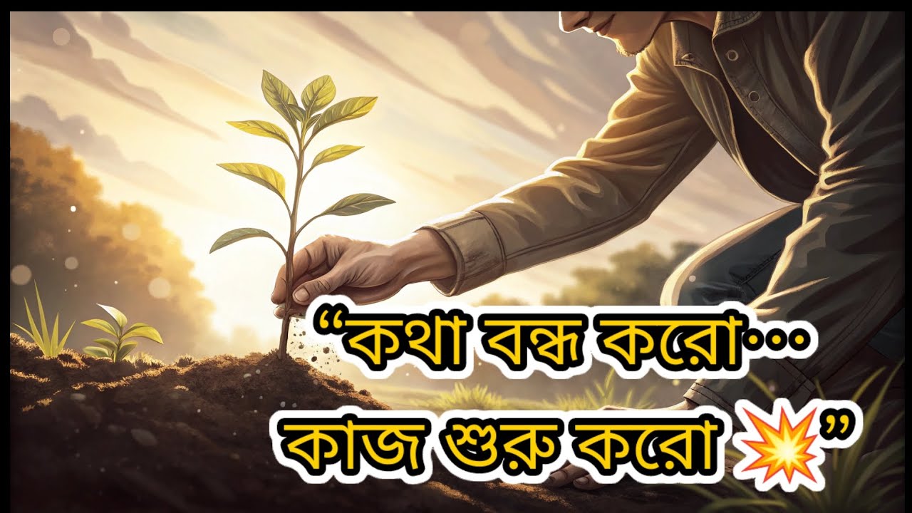  কথা নয়, কাজ দেখাও — পরিবর্তন এখান থেকেই শুরু 💪|Life Changing Motivational  Video | বাংলা মোটিভেশান 