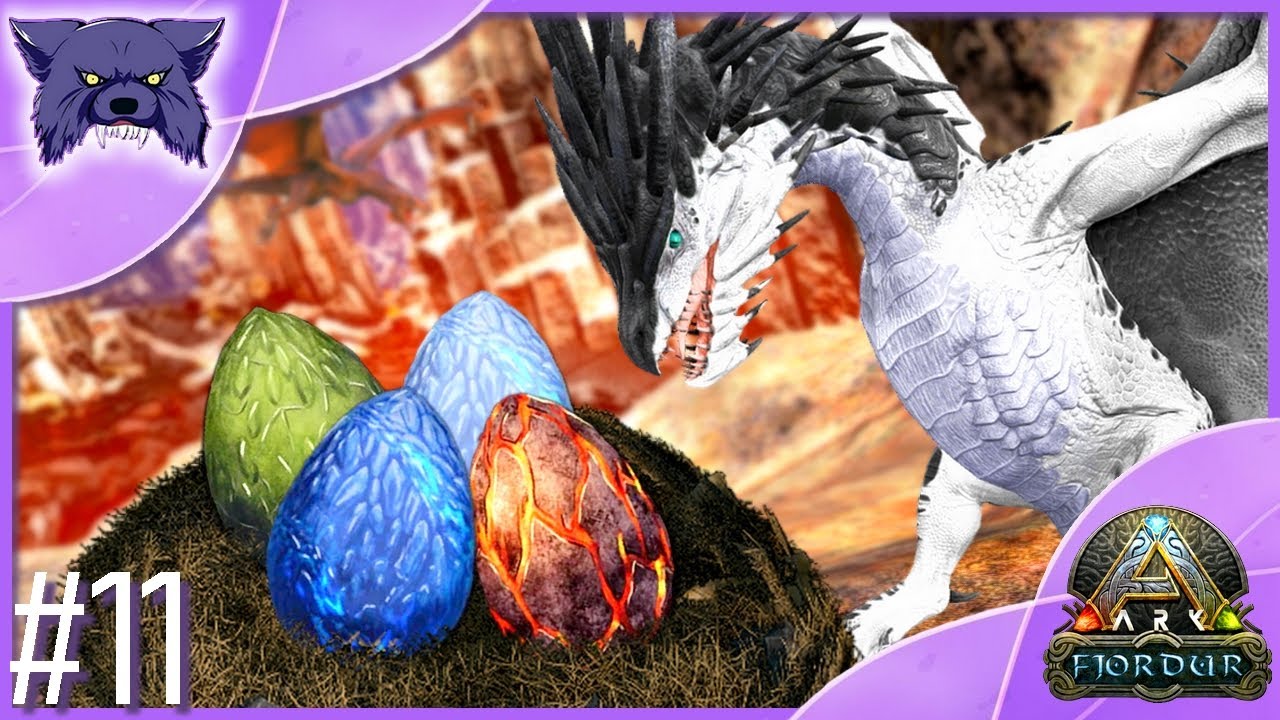 Les 4 ŒUFS de WYVERN 🥚 ARK : FJORDUR #11