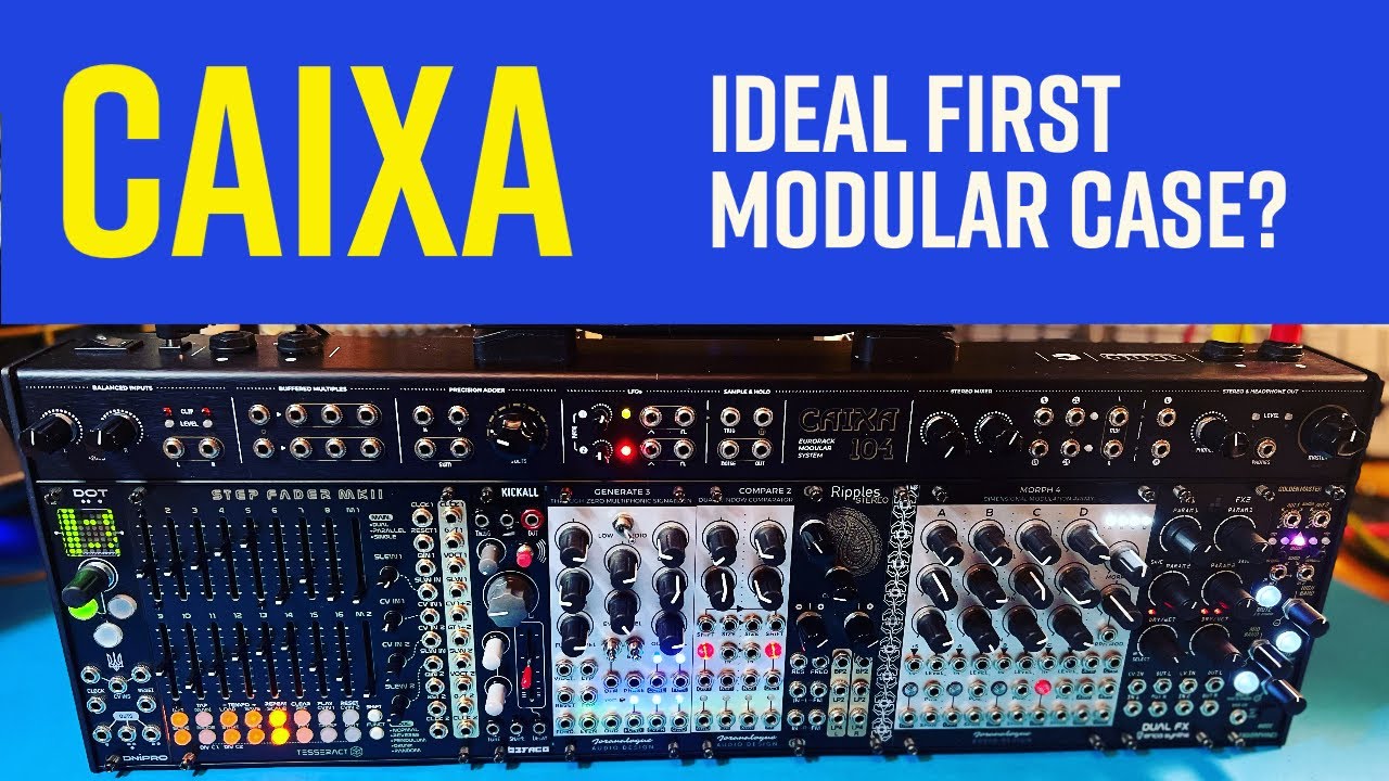 Is the CAIXA 104 the Best Beginner's Eurorack Modular Case?