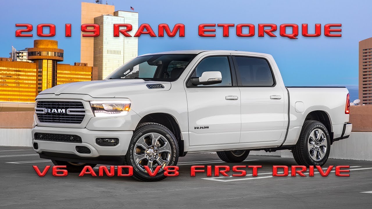 Driving the eTorque Ram 1500s V6 vs V8 0-50MPH