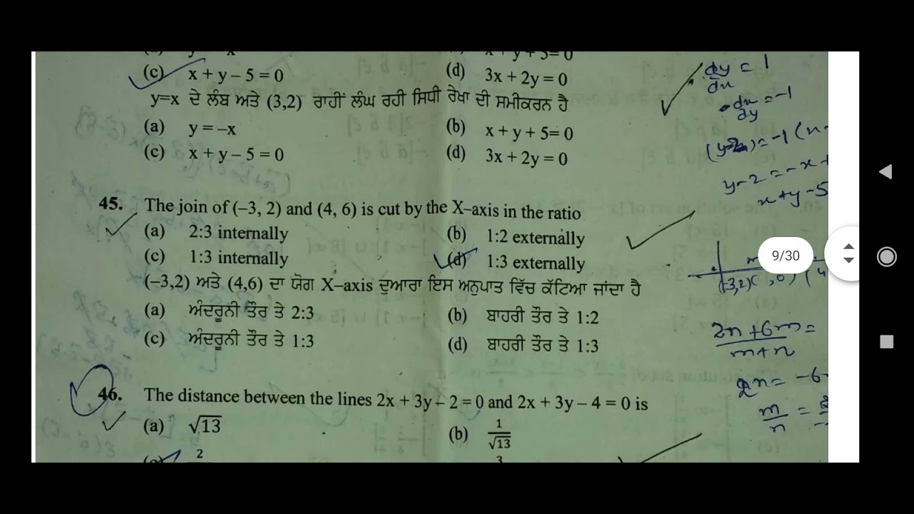 Math Master Cadre 2016 | Previous year Question Paper| Master Cadre