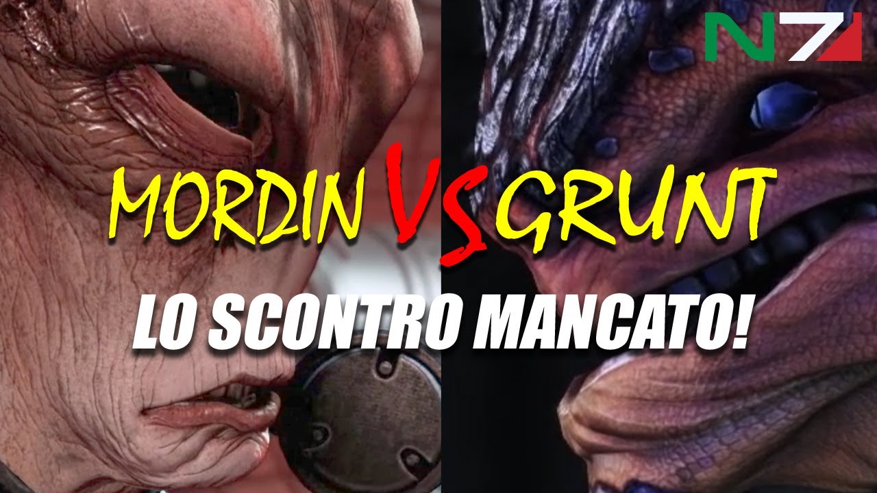 Mass Effect 2: lo scontro mancato tra Mordin e Grunt