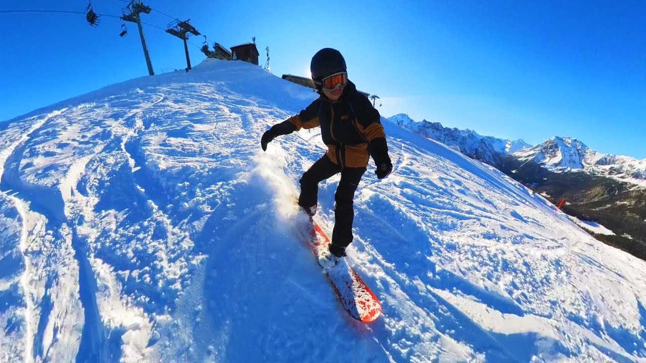 Prima volta in FUORIPISTA con lo SNOWBOARD e TOP SPEED