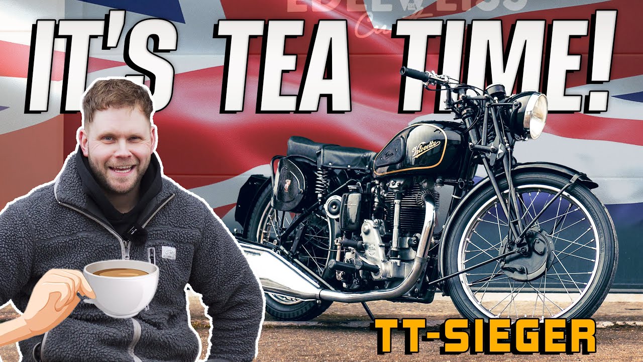 EDELWEISS | Velocette - eine echte englische Königswelle!