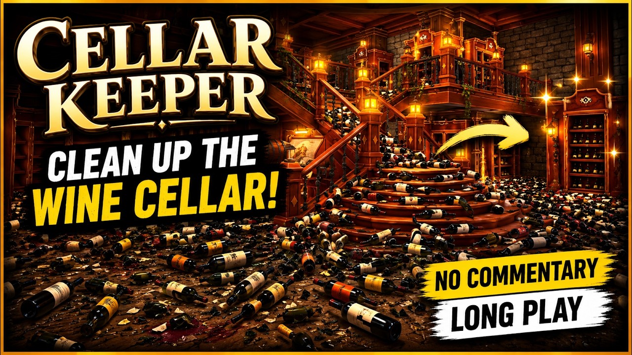 Cellar Keeper | Cleaning Up a Forgotten Wine Cellar | No Commentary