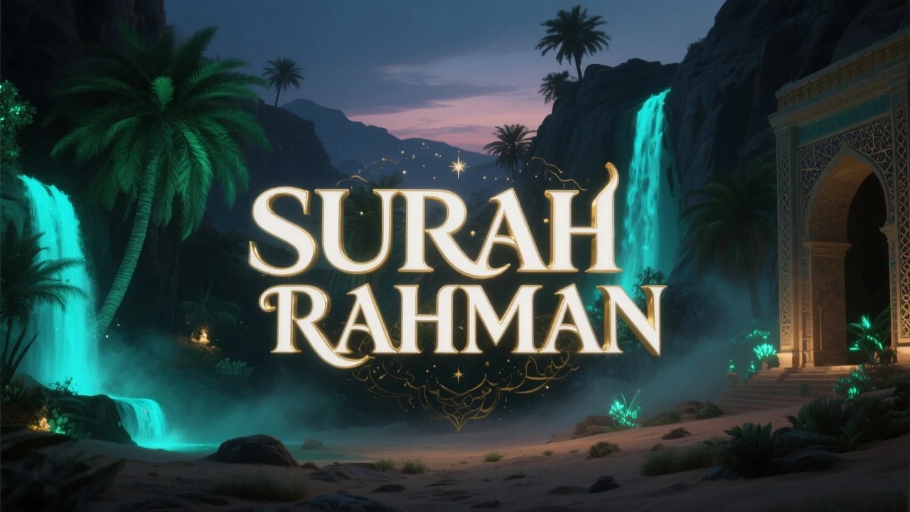 Surah Ar Rahman سورة الرحمن | تلاوة خاشعة لشفاء القلب وراحة البال | #surahrahman