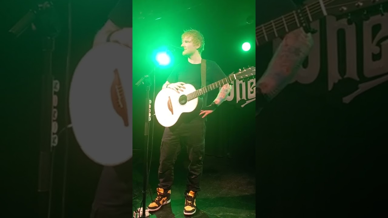 Ed Sheeran Be Right Now Whelans 19/04/22