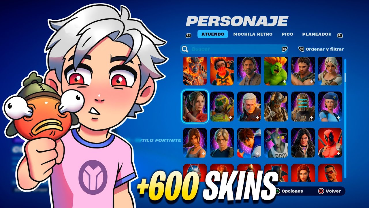 TODAS MIS SKINS DE FORTNITE EN 2023 (+650) 😱 | WINTRY *EXCLUSIVAS