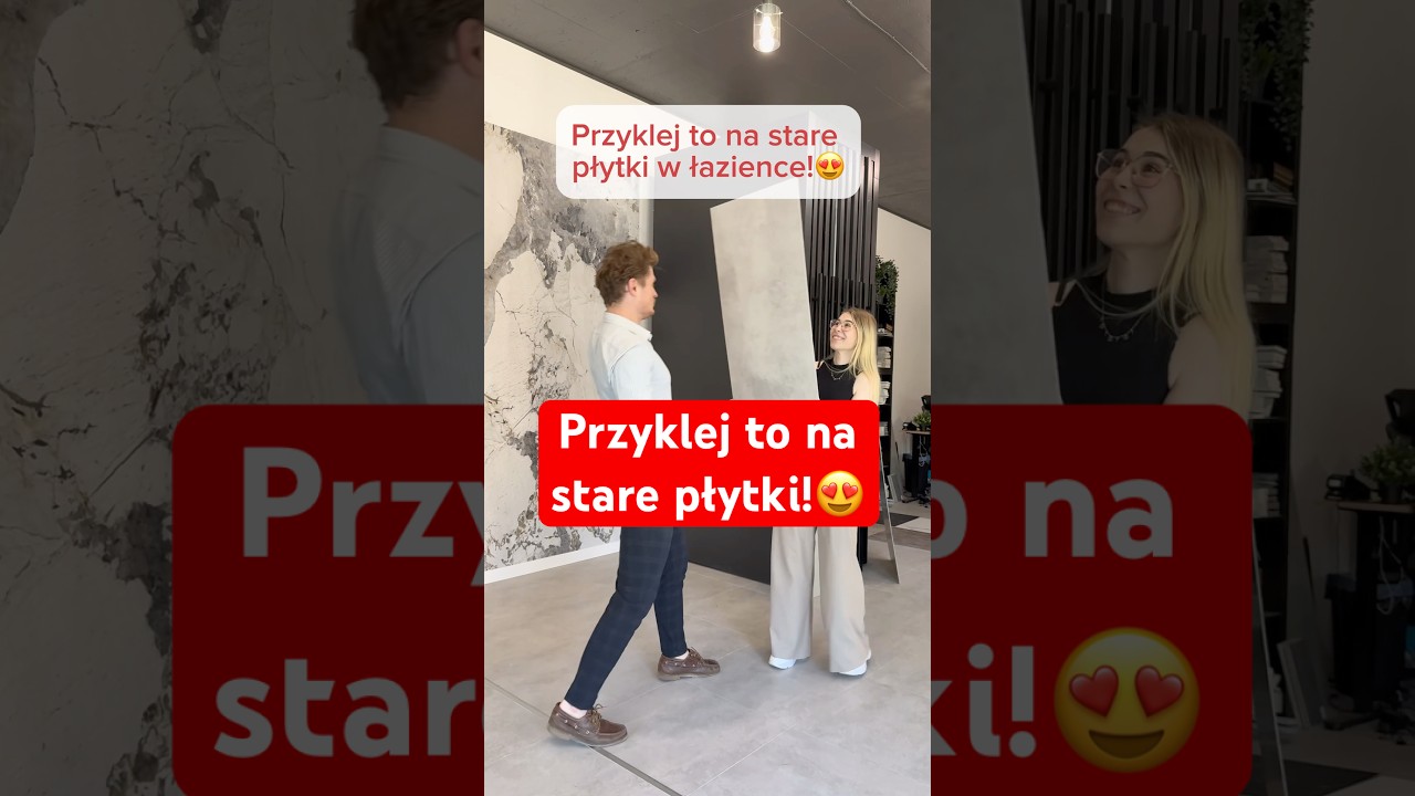 Płyty Węglowe klejone na stare płytki to mega nowoczesne i ultrawytrzymałe rozwiązanie!😍🥰#remont