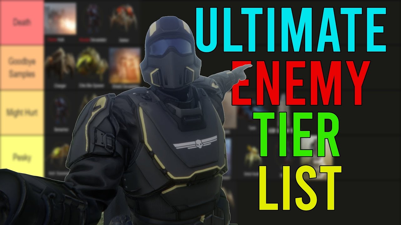 Helldivers 2 Ultimate Enemy Tier List