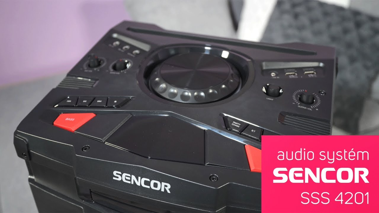 Unboxing - Audio systém Sencor SSS 4201
