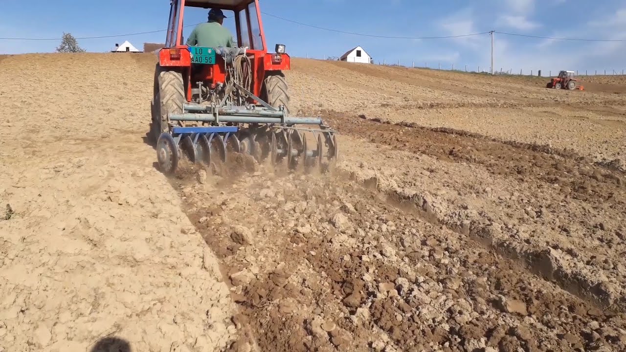Tanjiranje i freziranje! Priprema za setvu soje u strani-Jarebice-drugi dan setve soje 15.04.2022.g.