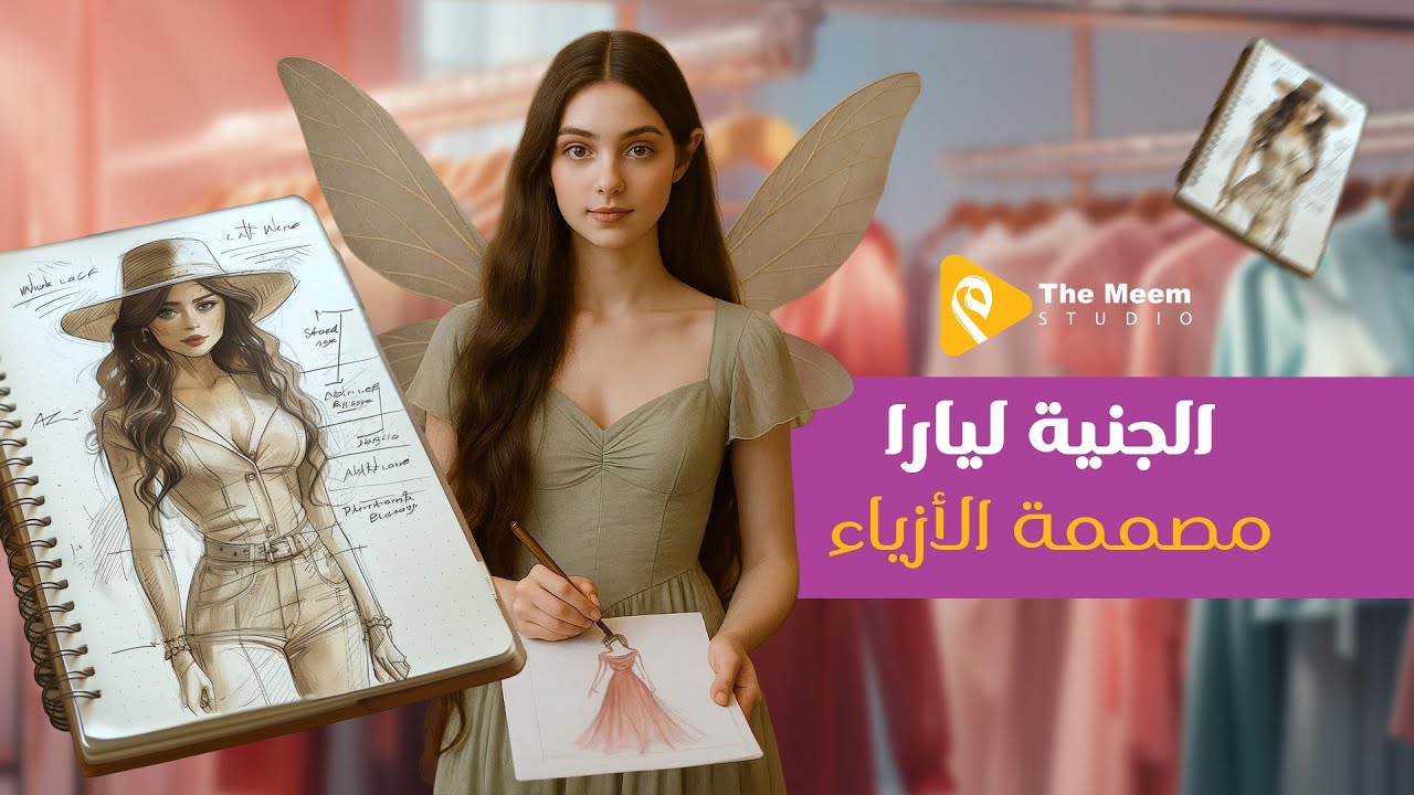 🧚‍♀️ الجنية مصممة الأزياء | مغامرة مدهشة بين الخير والشر ✨👗