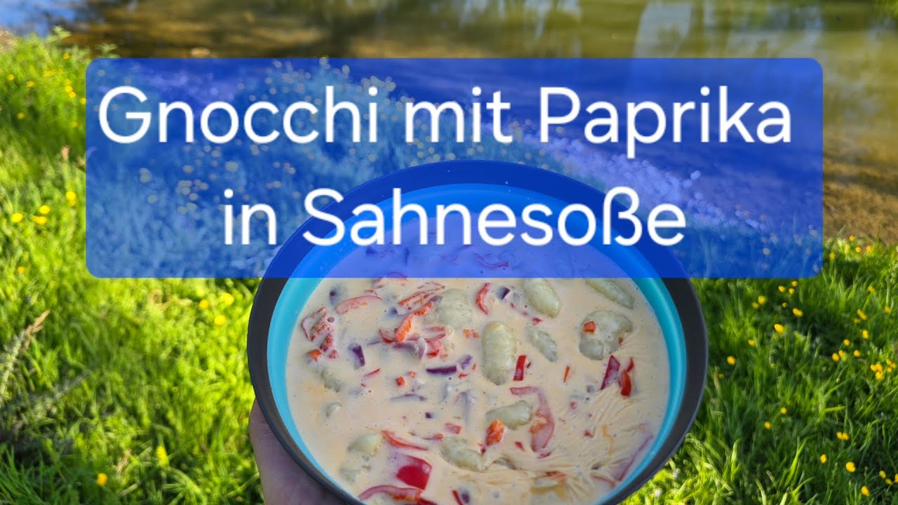 Abenteuerhunger: Gnocchi mit Paprika in Sahnesoße