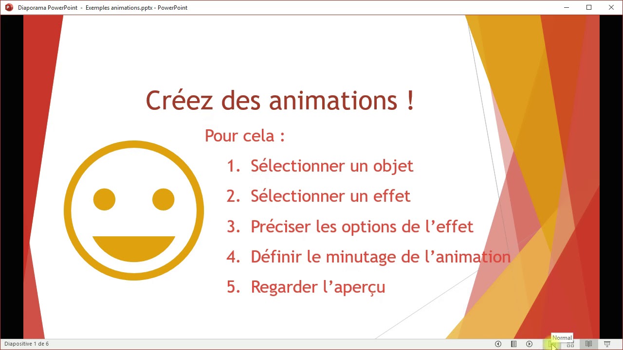 Maîtrisez les animations PowerPoint en moins d'1h