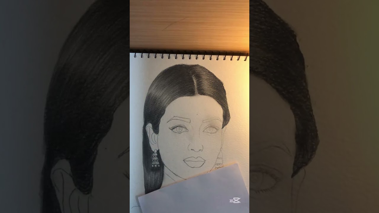 Easy face drawing step by step 