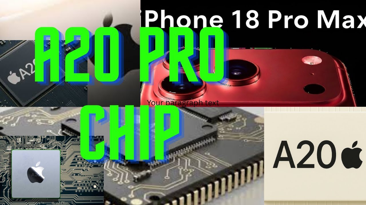 The A20 Pro chip is Apple's anticipated next-generation processor