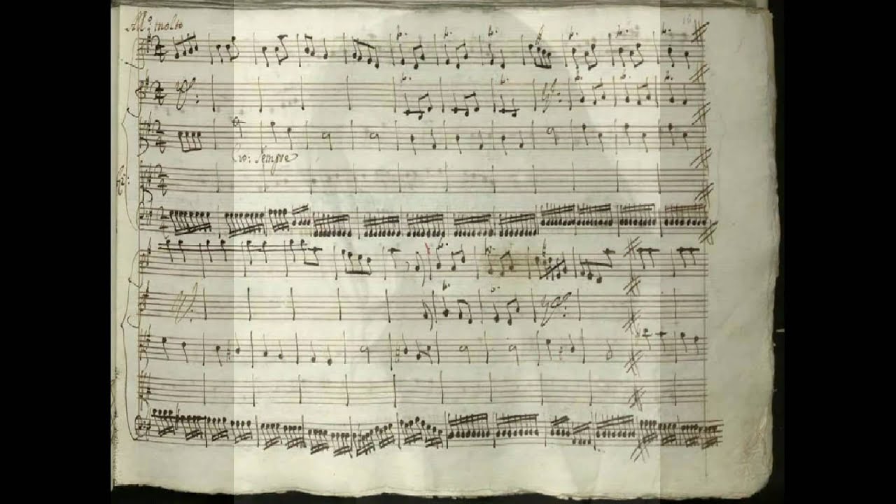 Sara Mingardo : Quel destrier - da L'Olimpiade di Vivaldi (autograph manuscript)