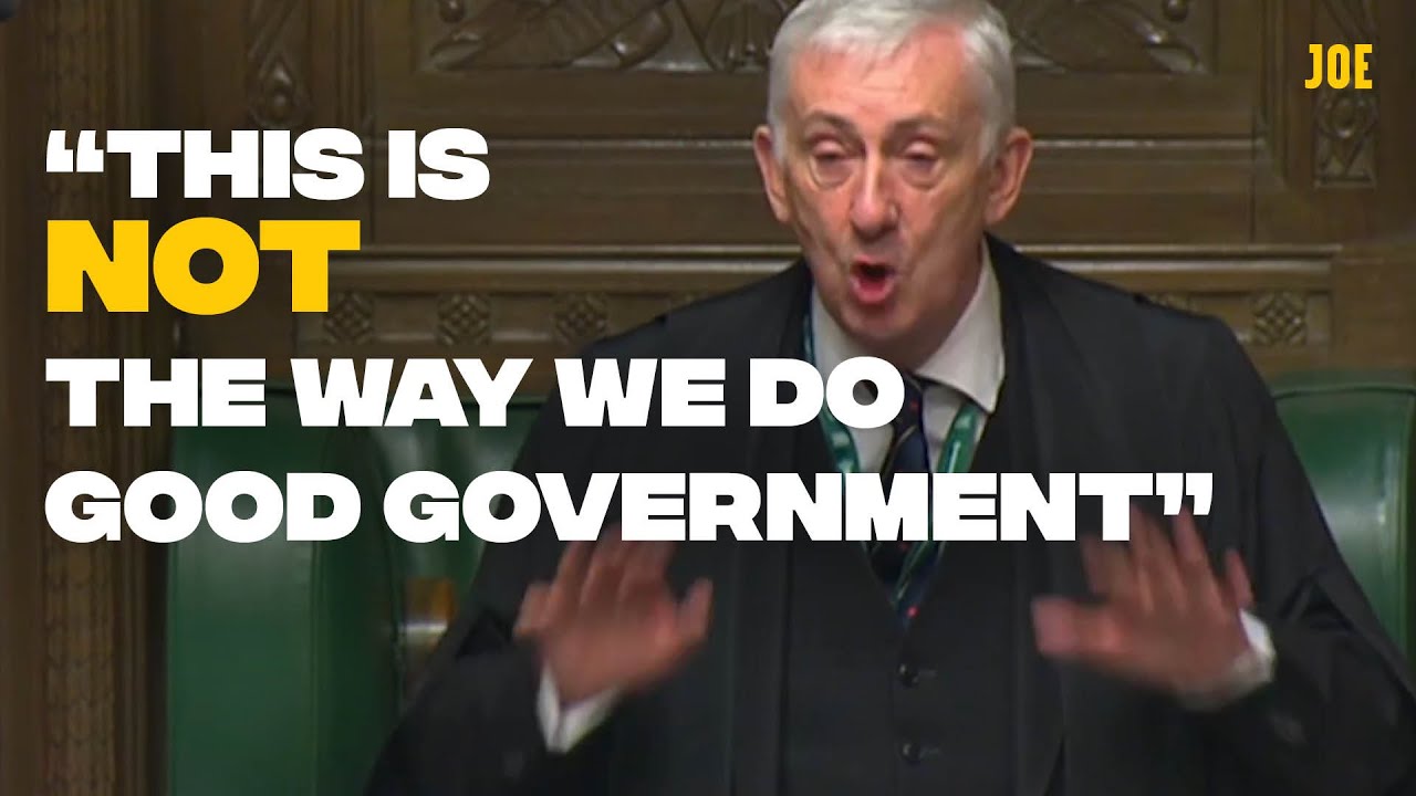 Lindsay Hoyle suspends the House after Michael Gove breaks the rules