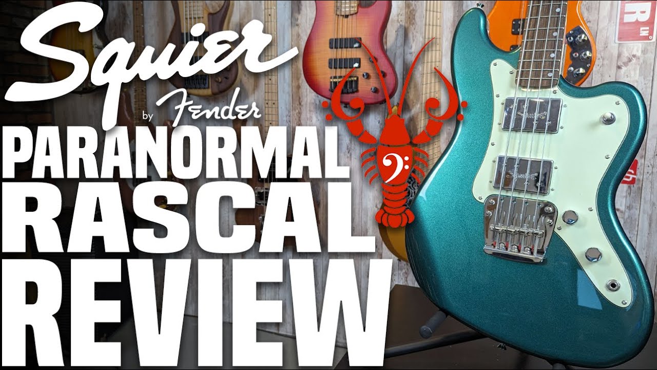 Squier Paranormal Rascal Bass — нелепый ретро-винтажный звукосниматель! — Обзор LowEndLobster
