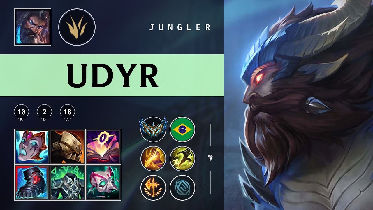 Udyr Jungle vs Evelynn - BR Challenger Patch 25.22