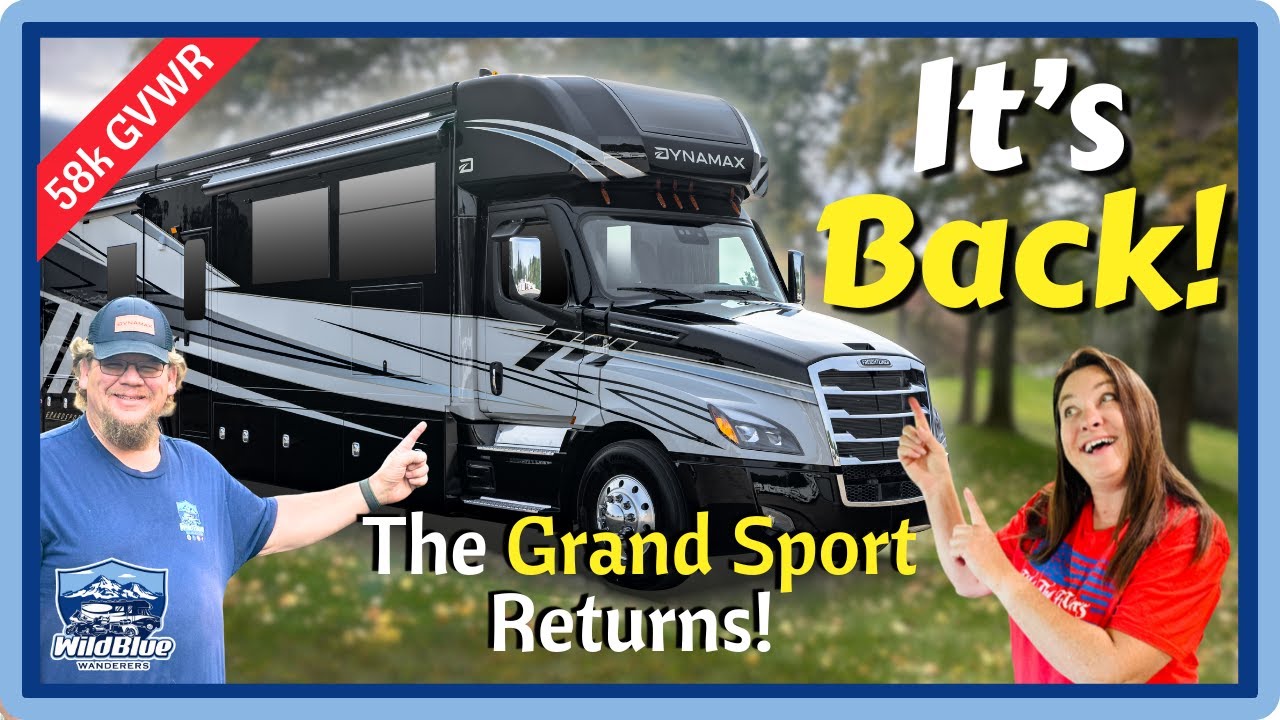 Dynamax Grand Sport 45CB 2026 года: возвращение легендарного Super C! Полный обзор интерьера и эк...