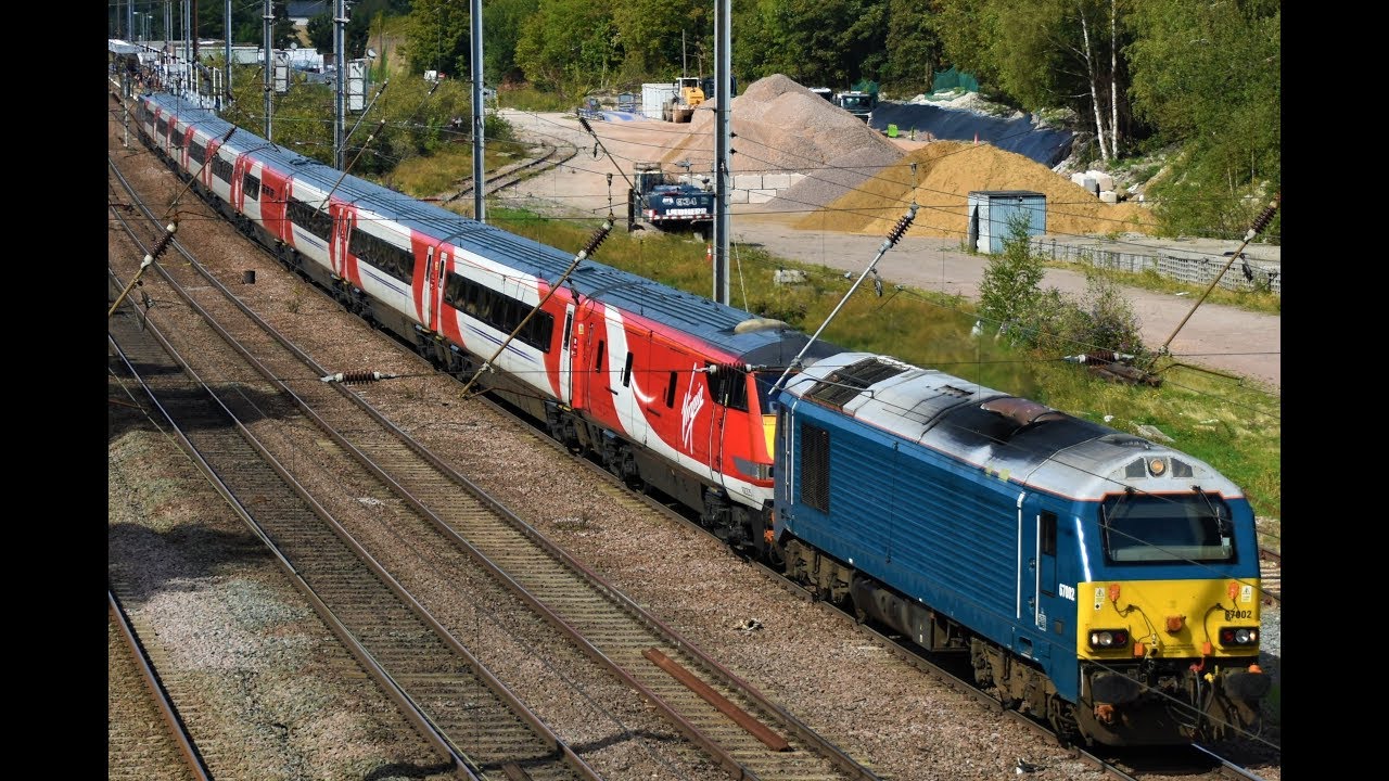 Trains at Hitchin 15/9/18