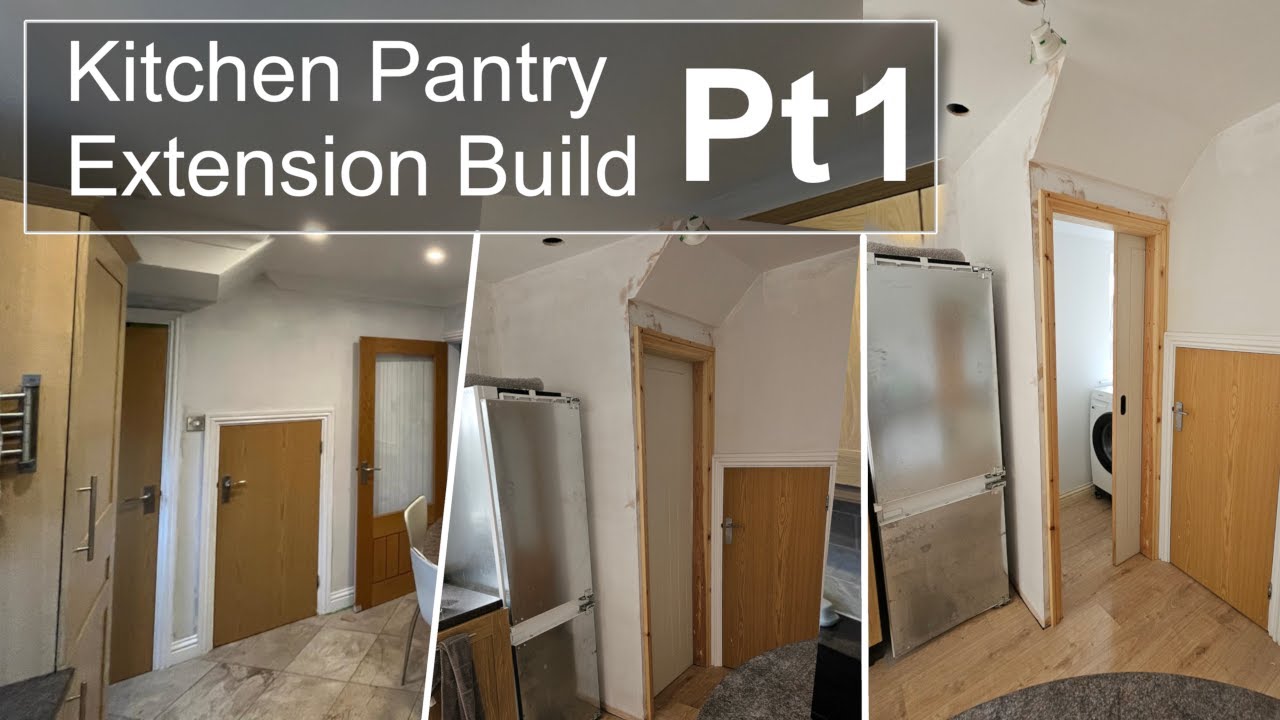 Kitchen Pantry Extension Build Pt1.