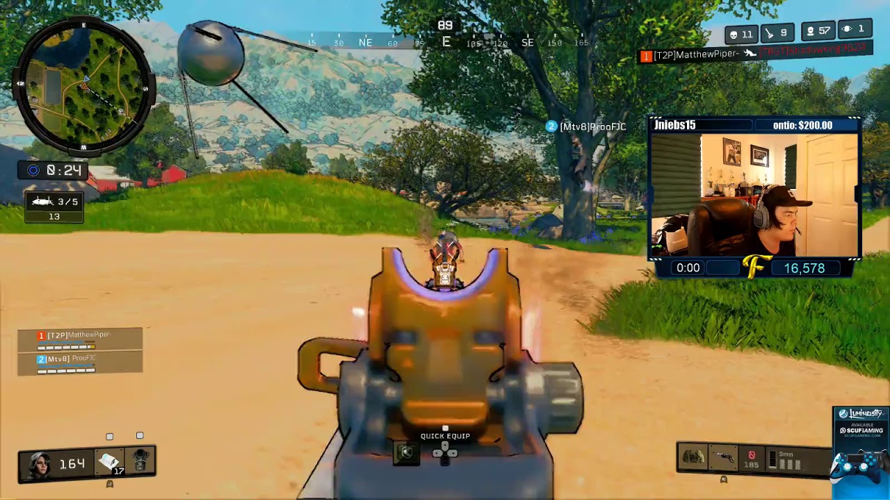 Официальные команды со старым игроком OpTic в Blackout (COD:BO4)