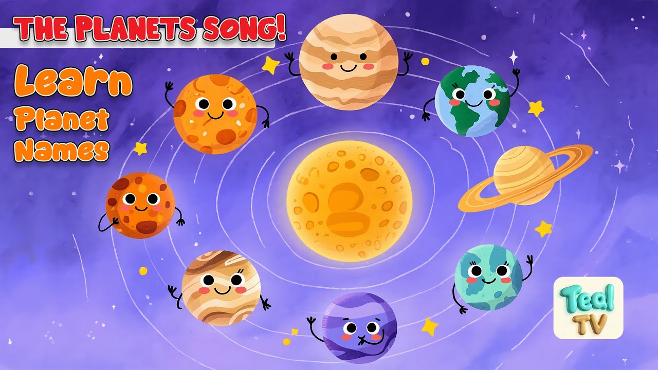 🪐 The Planets Song! Learn Planet Names 🌟
