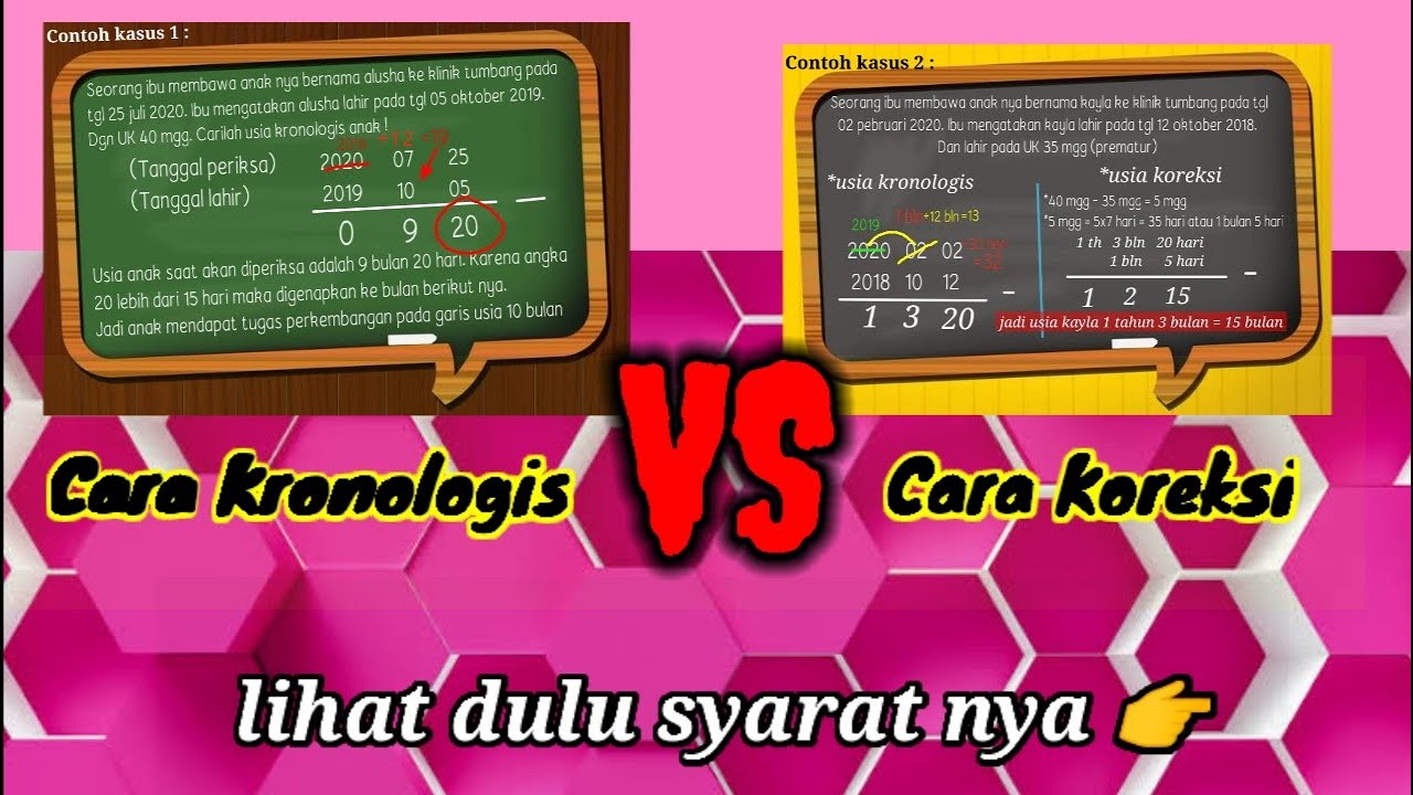 BEGINI CARA HITUNG USIA ANAK YANG