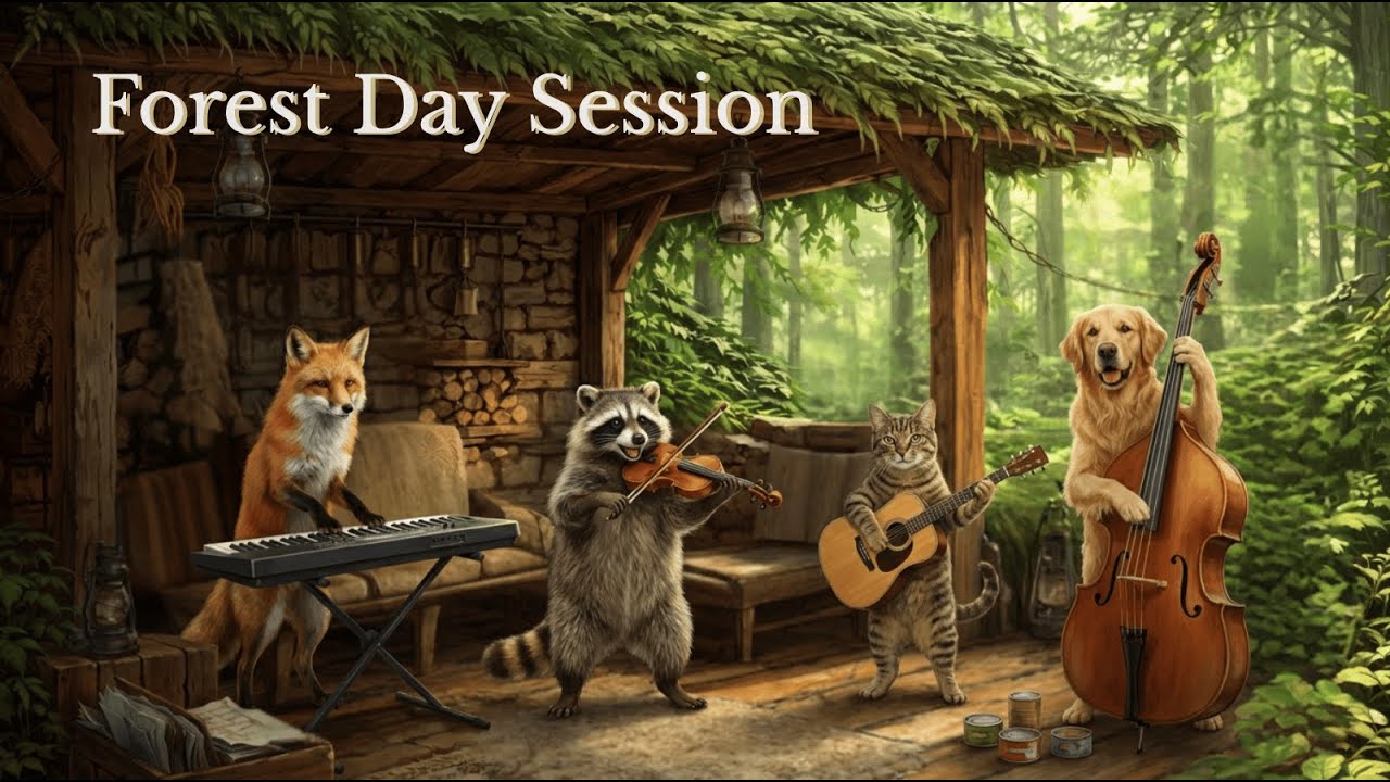 癒し系BGM「Forest Day Session」Chillhop Cafe Music | Relaxing & Focus