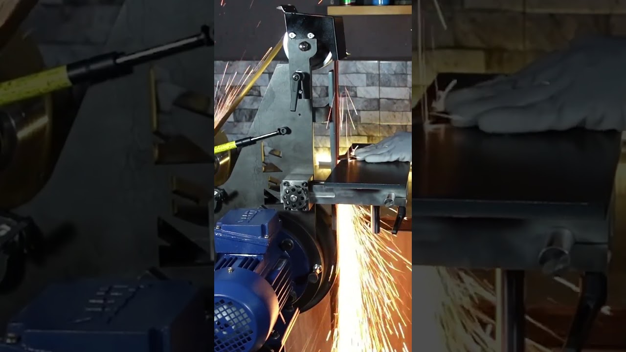 DIY Multifunctional Adjustable Belt Grinder