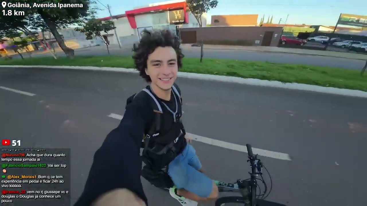 250KM DE BIKE GOI&Acirc;NIA/BRAS&Iacute;LIA COM @SolaLIVE