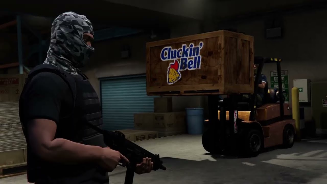 TNPG Plays GTA 5's Cluckin Bell Raid (Missions and Raid)