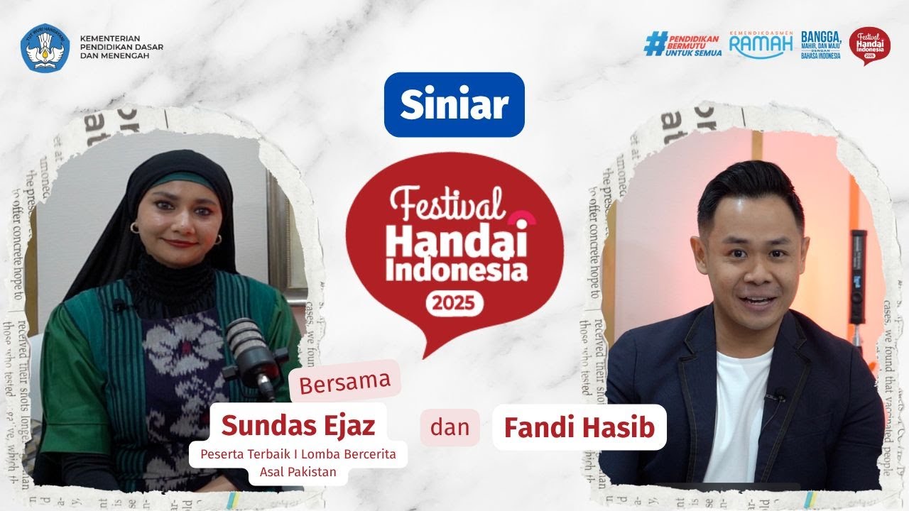 SUNDAS EJAZ asal Pakistan, Terbaik I Lomba Bercerita FHI 2025
