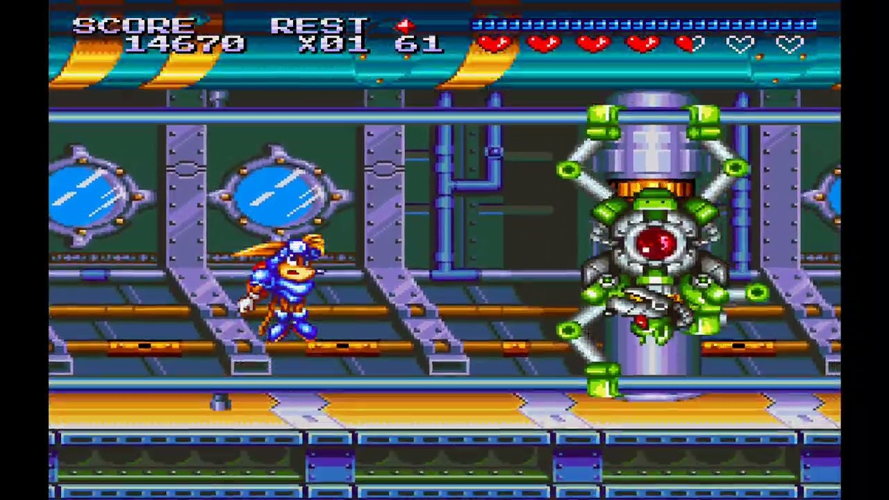 Sparkster super nintendo Europe France let's play @cednationalbrut