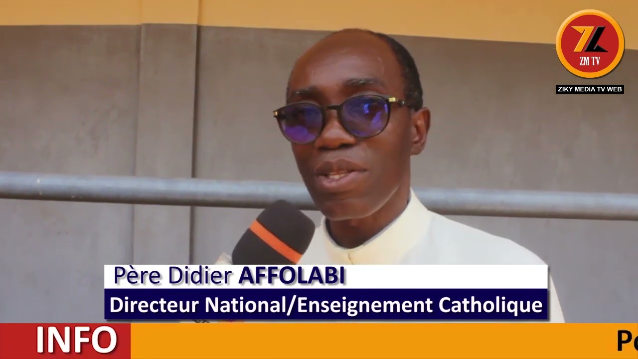 ZM TV : VISITE DU DNEC À LA CATHÉDRALE ST PIERRE ET PAUL D'ABOMEY