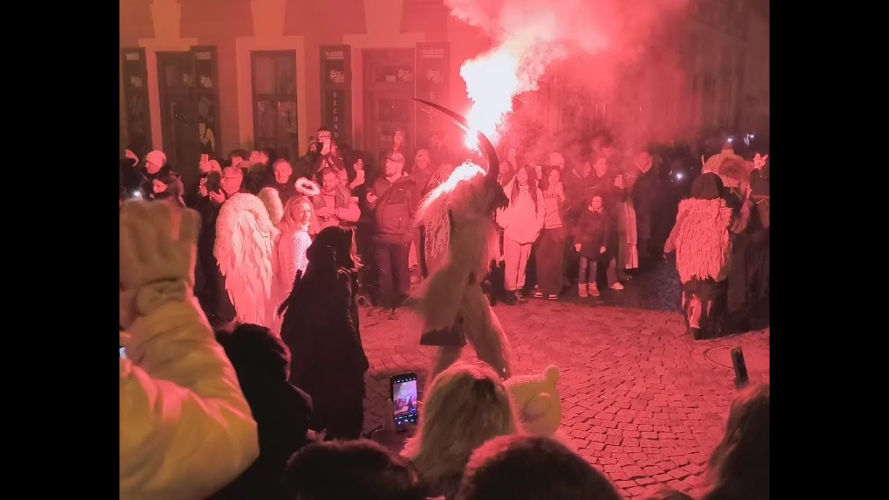 Perchtenlauf - Krampus - Znojmo 2025 - 1. část